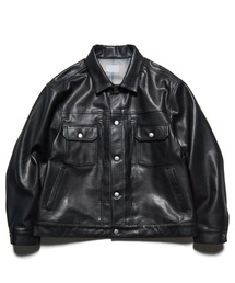 SOPHNET.（ソフネット）の「LEATHER STAND COLLAR JACKET（ブルゾン