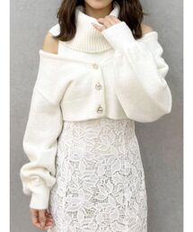 MERCURYDUO | オフタートルアンサンブル(ニット/セーター)