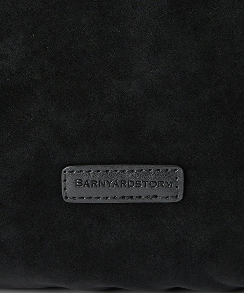 BARNYARDSTORM(バンヤードストーム)の「BARNYARDSTORM / 3WAYワンハンドルスエードトート(トートバッグ・レディース・ブラック/キャメル・FREE)」の15枚目の写真
