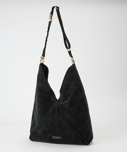 BARNYARDSTORM(バンヤードストーム)の「BARNYARDSTORM / 3WAYワンハンドルスエードトート(トートバッグ・レディース・ブラック/キャメル・FREE)」の14枚目の写真