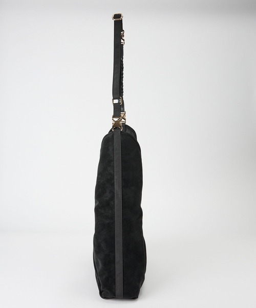 BARNYARDSTORM(バンヤードストーム)の「BARNYARDSTORM / 3WAYワンハンドルスエードトート(トートバッグ・レディース・ブラック/キャメル・FREE)」の21枚目の写真