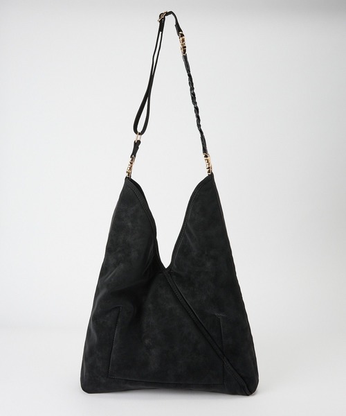 BARNYARDSTORM(バンヤードストーム)の「BARNYARDSTORM / 3WAYワンハンドルスエードトート(トートバッグ・レディース・ブラック/キャメル・FREE)」の22枚目の写真