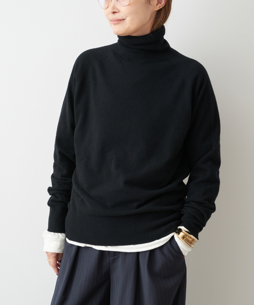 CAPRI タートルネック プルオーバー（ニット/セーター）｜capri