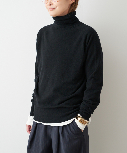 CAPRI タートルネック プルオーバー（ニット/セーター）｜capri