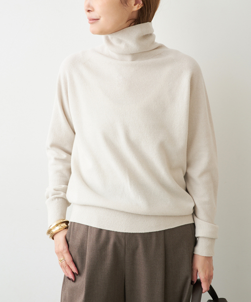 CAPRI タートルネック プルオーバー（ニット/セーター）｜capri