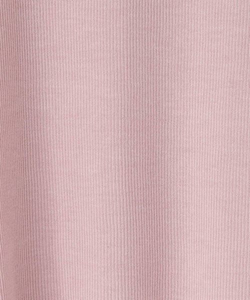 LOWRYS FARM（ローリーズファーム）の「リブタートルＬＳ　637689（Tシャツ/カットソー・レディース・グレー/アイボリー/ピンク系その他/ブラック・FREE）」の14枚目の写真