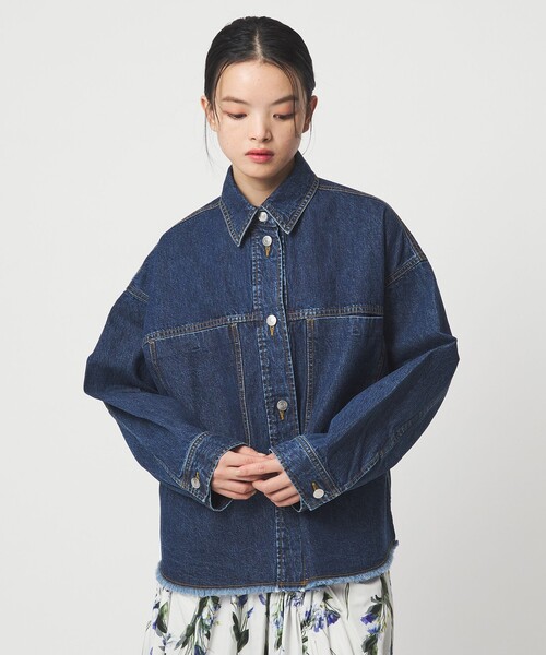 EMMEL REFINES＞EM デニム シャツ ジャケット（デニムジャケット