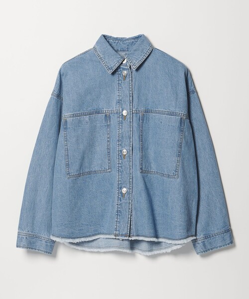 EMMEL REFINES＞EM デニム シャツ ジャケット（デニムジャケット