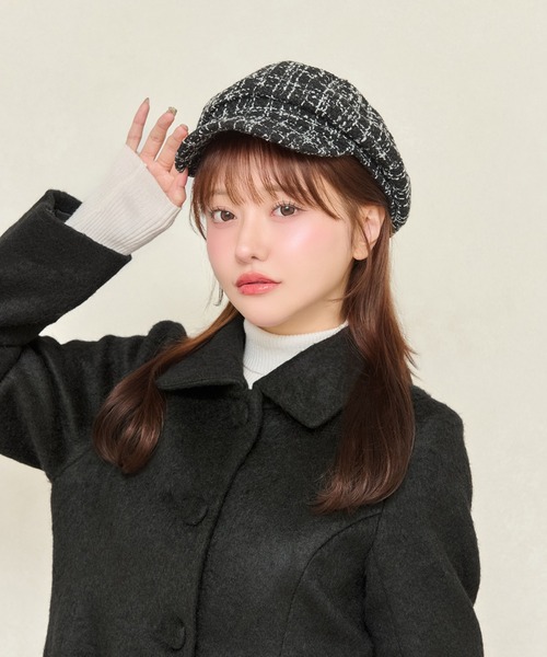 apres jour×ARIAZ】ツイードキャスケット（キャスケット）｜apres jour