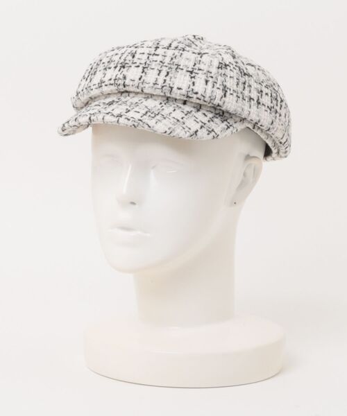 apres jour(アプレジュール)の「【apres jour×ARIAZ】ツイードキャスケット(キャスケット・レディース・ブラック/ホワイト・FREE)」の5枚目の写真