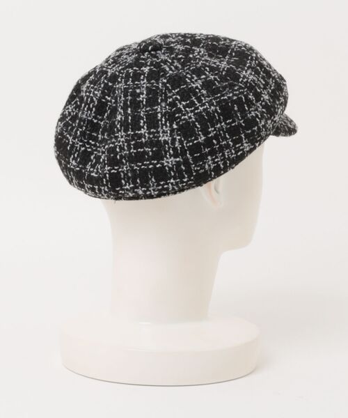 apres jour(アプレジュール)の「【apres jour×ARIAZ】ツイードキャスケット(キャスケット・レディース・ブラック/ホワイト・FREE)」の7枚目の写真