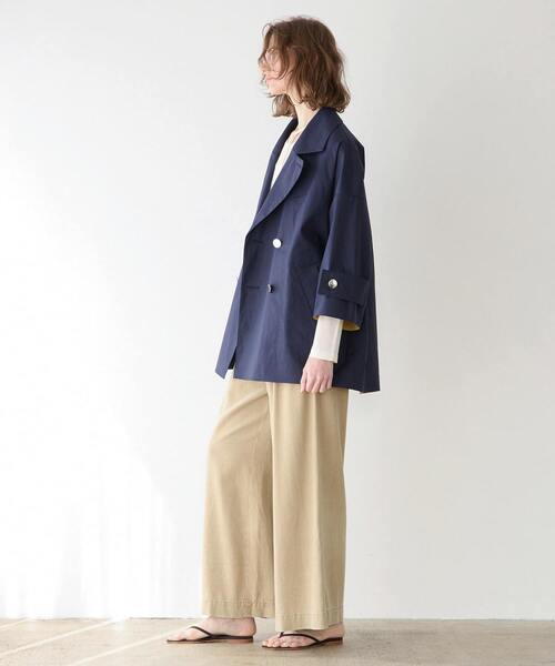 martinique(マルティニーク)の「【MACKINTOSH/マッキントッシュ】CROSSLESS(ピーコート・レディース・ネイビー・ 6)」の8枚目の写真