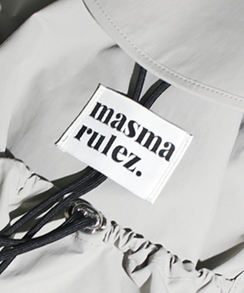 MASMARULEZ（マスマルールズ）の「[INT] String flap backpack _ Gray（バックパック/リュック・レディース・その他・FREE）」の5枚目の写真