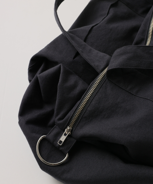 【FOLL / フォル】cotton canvas bouston bag