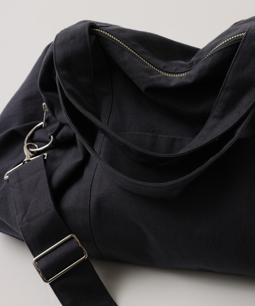 【FOLL / フォル】cotton canvas bouston bag