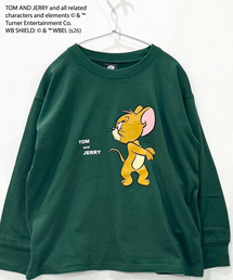 TOM&JERRY（トムアンドジェリー）の「TOM&JERRY オーバーサイズ ロンT（Tシャツ/カットソー）」