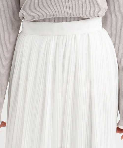 Andemiu（アンデミュウ）の「ケシプリーツフレアスカート640848（スカート・レディース・ブラック/アイボリー・FREE）」の16枚目の写真