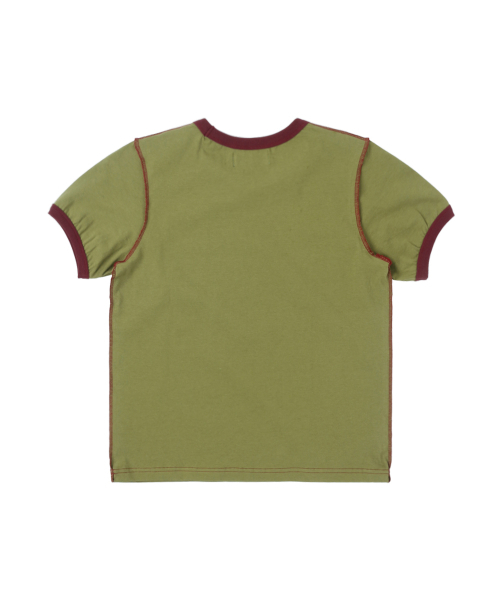 SUNNECT(ソネクト)の「Nirai Ringer Tee - Green(Tシャツ/カットソー・レディース・その他・OS)」の2枚目の写真