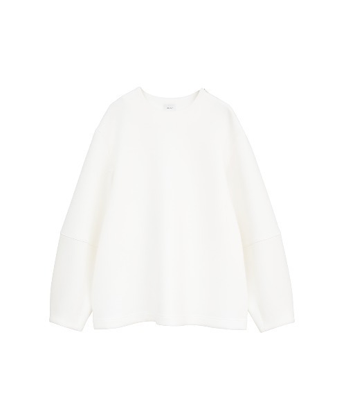 MANOF（マノフ）の「CURVED SLEEVES TOPS（Tシャツ/カットソー・レディース・ネイビー/ホワイト/グレー・F）」の18枚目の写真