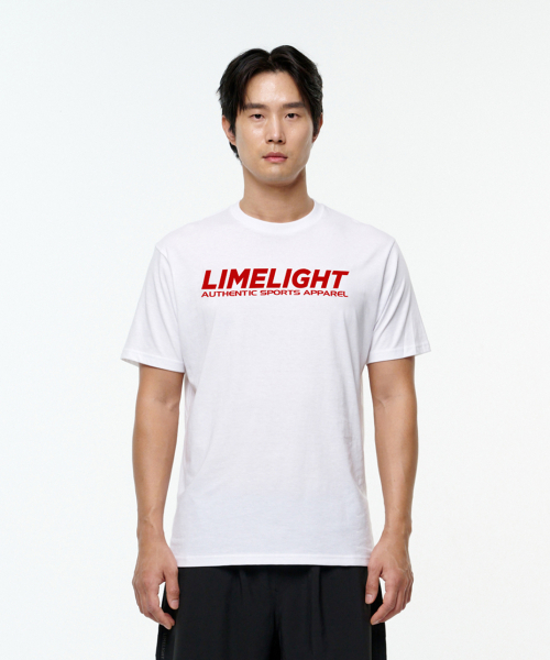 LIMELIGHT APPAREL(ライムライトアパレル)の「ライムライトTシャツ(ホワイト/レッド)(Tシャツ/カットソー・メンズ・その他・SMALL/MEDIUM/LARGE/X-LARGE)」の1枚目の写真