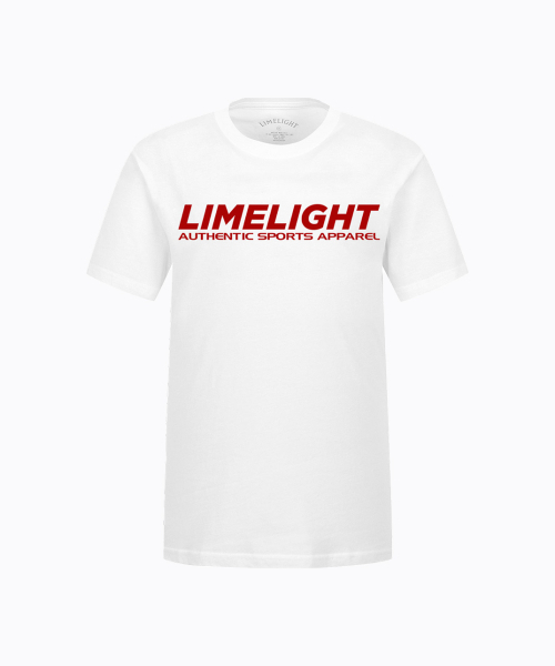 LIMELIGHT APPAREL(ライムライトアパレル)の「ライムライトTシャツ(ホワイト/レッド)(Tシャツ/カットソー・メンズ・その他・SMALL/MEDIUM/LARGE/X-LARGE)」の2枚目の写真