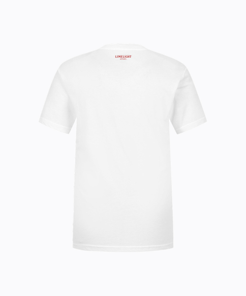 LIMELIGHT APPAREL(ライムライトアパレル)の「ライムライトTシャツ(ホワイト/レッド)(Tシャツ/カットソー・メンズ・その他・SMALL/MEDIUM/LARGE/X-LARGE)」の3枚目の写真