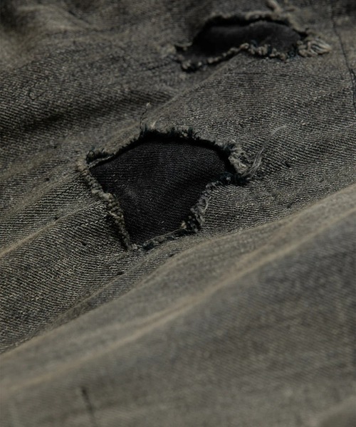 Anachronorm(アナクロノーム)の「【ANACHRONORM】HARD REMAKED DUAL DENIM MA-1(MA-1・メンズ・ブラック・2/3)」の15枚目の写真