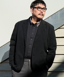 PIMLICO（ピムリコ）の「ジャケット メンズ 大きいサイズ テーラード ストレッチ ドライ アンチピリング シングル PIMLICO (ピムリコ)（テーラードジャケット）」