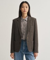 Women Legacy 2Button Jacket (Shetland-Herringbone)