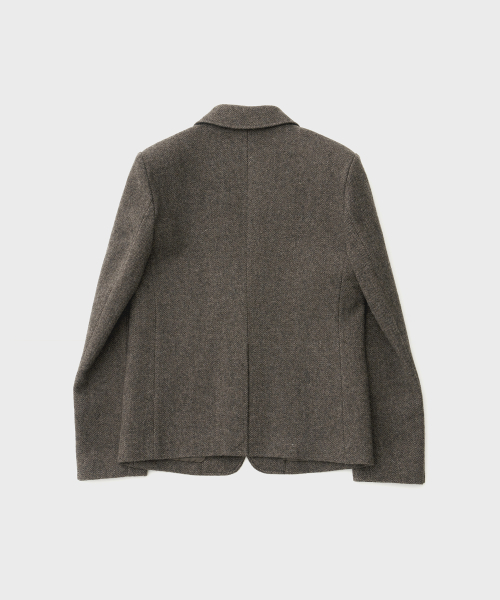 ANOTHER OFFICE WOMEN(アナザー オフィス ウーマン)の「Women Legacy 2Button Jacket (Shetland-Herringbone)(テーラードジャケット・レディース・その他・M/S)」の3枚目の写真