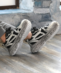 neos（ネオス）の「【neos】厚底 ユーズド風 軽量 ダッドスニーカー ボリュームソール スニーカー ユニセックス（スニーカー）」