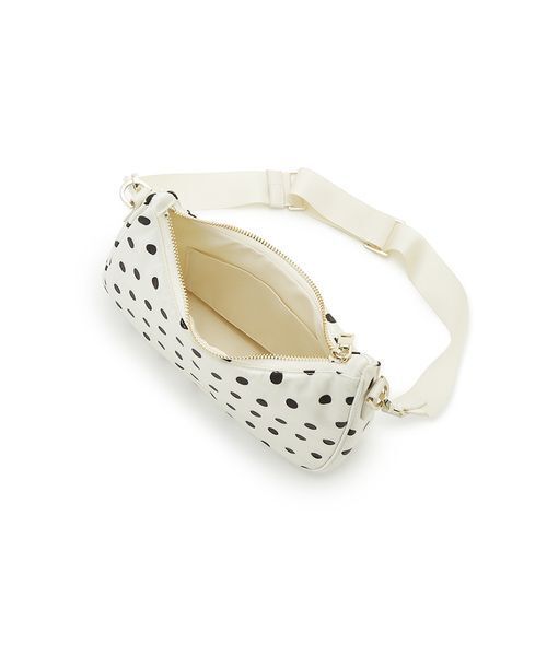 FRAY I.D（フレイアイディー）の「リボンポーチマルチショルダーバッグ（ショルダーバッグ・レディース・ブラック/ドット/ブルー・F）」の10枚目の写真