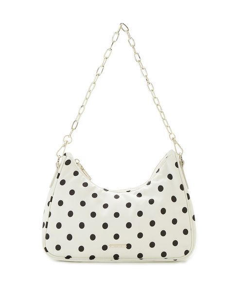 FRAY I.D（フレイアイディー）の「リボンポーチマルチショルダーバッグ（ショルダーバッグ・レディース・ブラック/ドット/ブルー・F）」の14枚目の写真