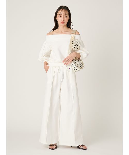 FRAY I.D（フレイアイディー）の「リボンポーチマルチショルダーバッグ（ショルダーバッグ・レディース・ブラック/ドット/ブルー・F）」の20枚目の写真