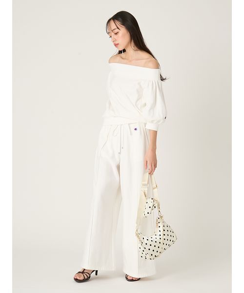 FRAY I.D（フレイアイディー）の「リボンポーチマルチショルダーバッグ（ショルダーバッグ・レディース・ブラック/ドット/ブルー・F）」の22枚目の写真