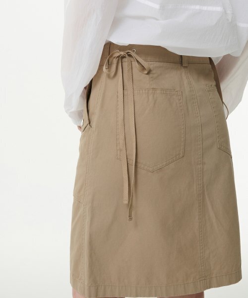 MUSINSA STANDARD WOMAN（ムシンサスタンダードウーマン）の「ウィメンズカーゴニーレングススカート[ベージュ]（スカート・レディース・その他・LARGE/MEDIUM/SMALL/X-SMALL）」の18枚目の写真