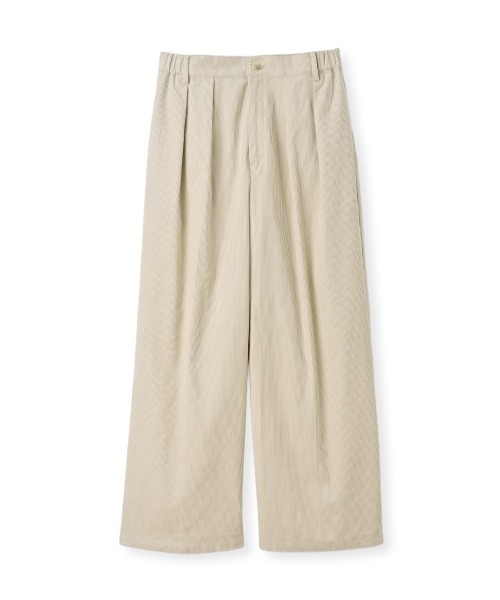 marjour(マージュール)の「CORDUROY TUCK PANTS(その他パンツ・レディース・ブラウン/オフホワイト・M)」の20枚目の写真