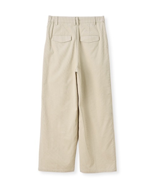 marjour(マージュール)の「CORDUROY TUCK PANTS(その他パンツ・レディース・ブラウン/オフホワイト・M)」の21枚目の写真