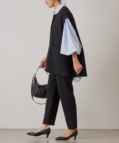 LIVETART（リヴェタート）の「《LIVETART》ポケットジレ（ベスト・レディース・ネイビー/ブラック・FREE）」の16枚目の写真