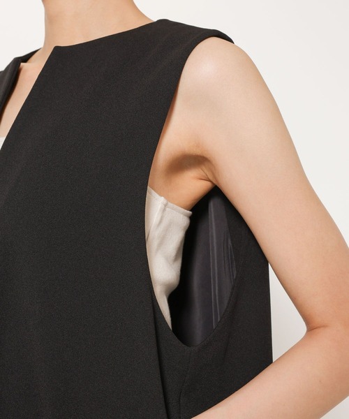 BARNYARDSTORM（バンヤードストーム）の「BARNYARDSTORM / ジョーゼットワンピース / マシンウォッシャブル（ワンピース・レディース・ブラック・FREE）」の7枚目の写真