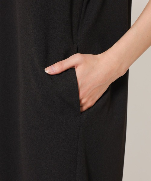 BARNYARDSTORM（バンヤードストーム）の「BARNYARDSTORM / ジョーゼットワンピース / マシンウォッシャブル（ワンピース・レディース・ブラック・FREE）」の8枚目の写真