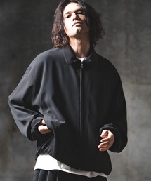 GLIMCLAP（グリムクラップ）の「mj11355-Balloon Hem Jacket ジップアップジャケット(201-015-gls-cg)（ブルゾン）」