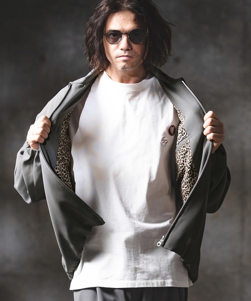 GLIMCLAP（グリムクラップ）の「mj11355-Balloon Hem Jacket ジップアップジャケット(201-015-gls-cg)（ブルゾン・メンズ・ブラック/ベージュ/チャコール・L/M/S）」の21枚目の写真