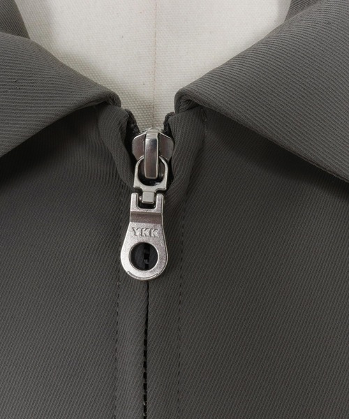 GLIMCLAP（グリムクラップ）の「mj11355-Balloon Hem Jacket ジップアップジャケット(201-015-gls-cg)（ブルゾン・メンズ・ブラック/ベージュ/チャコール・L/M/S）」の9枚目の写真