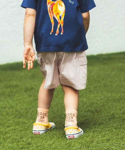 BEAMS mini(ビームスミニ)の「【7/2再値下げ】カーゴ キュロット 2026SS(90~140cm) お出かけ 公園 通園 通学 カジュアル(その他パンツ・キッズ・ピンク/オリーブ・100/90/140/130/120/110)」の15枚目の写真