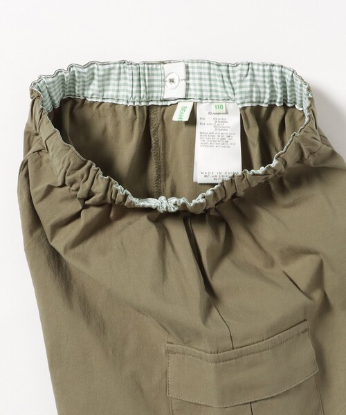 BEAMS mini(ビームスミニ)の「【7/2再値下げ】カーゴ キュロット 2026SS(90~140cm) お出かけ 公園 通園 通学 カジュアル(その他パンツ・キッズ・ピンク/オリーブ・100/90/140/130/120/110)」の10枚目の写真