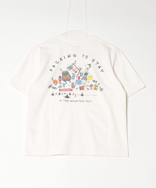 PEANUTS(ピーナッツ)の「ピーナッツ PEANUTS グラフィック半袖Tピーナッツパッキングリスト(Tシャツ/カットソー・レディース・オフホワイト/ブラウン/グリーン・S/M/L/XL)」の12枚目の写真