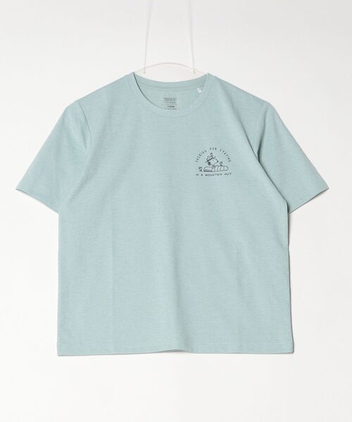 PEANUTS(ピーナッツ)の「ピーナッツ PEANUTS グラフィック半袖Tピーナッツパッキングリスト(Tシャツ/カットソー・レディース・オフホワイト/ブラウン/グリーン・S/M/L/XL)」の10枚目の写真