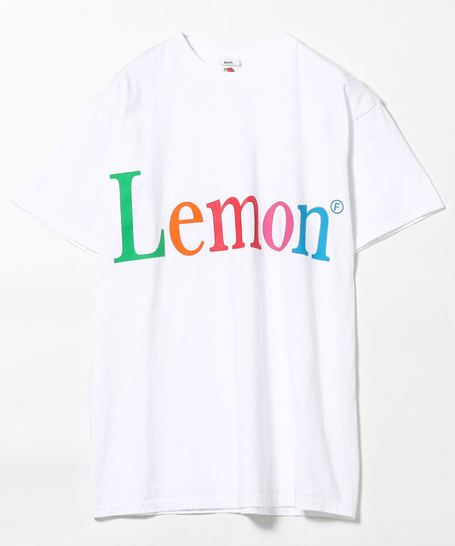 byeA./バイエー NOT APPLE T-shirt Lemon/レモン ロゴTシャツ（Tシャツ