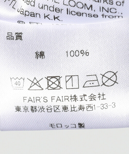 FREAK'S STORE(フリークスストア)の「byeA./バイエー NOT APPLE T-shirt Lemon/レモン ロゴTシャツ(Tシャツ/カットソー・レディース・ブラック/ホワイト・MEDIUM)」の7枚目の写真